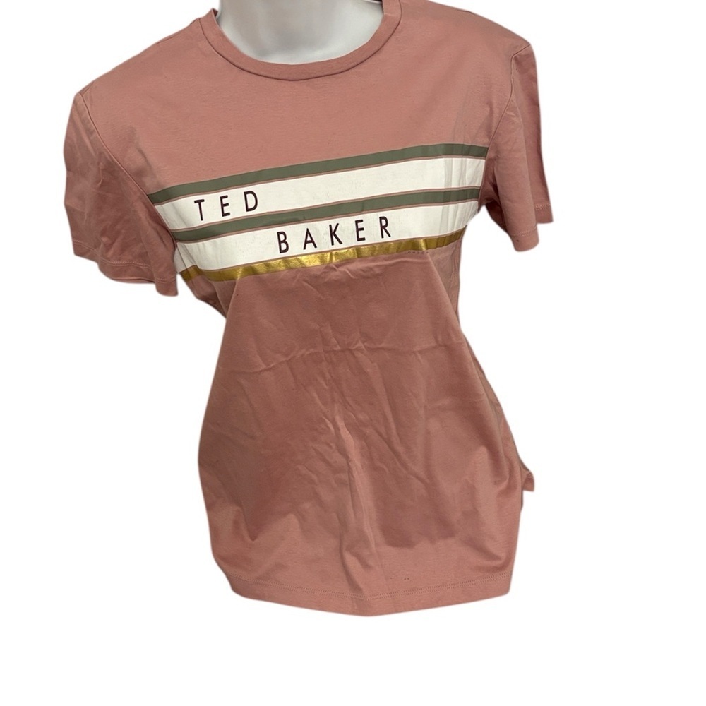 Ted Baker Pink women’s logo T Shirt